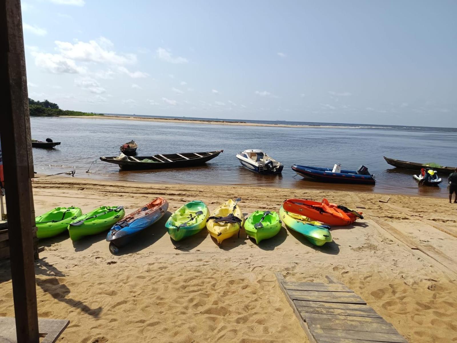 Kribi-Lodge Exterior foto