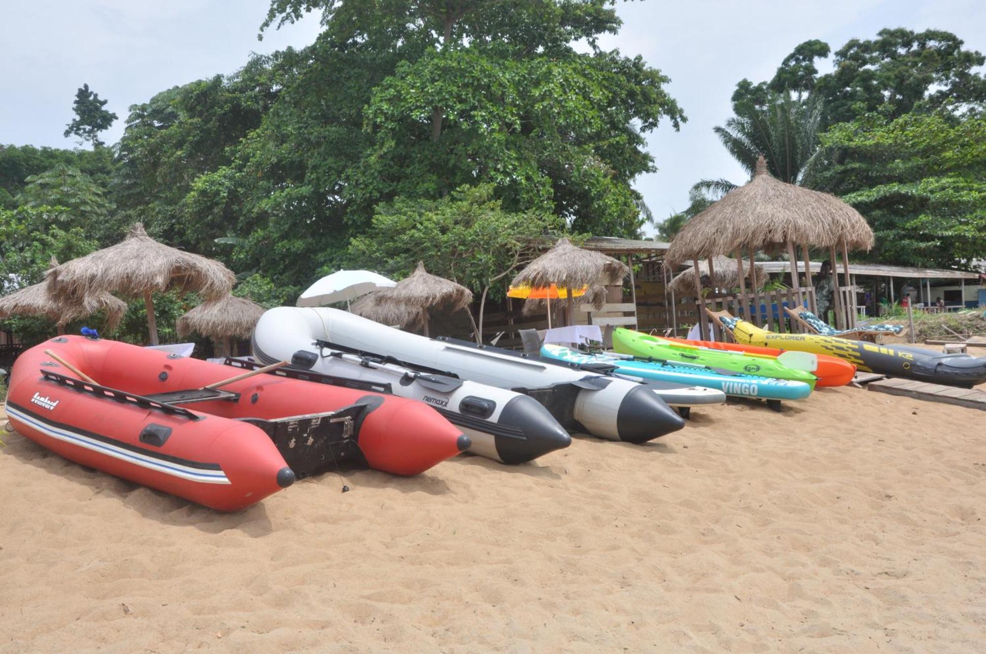 Kribi-Lodge Exterior foto