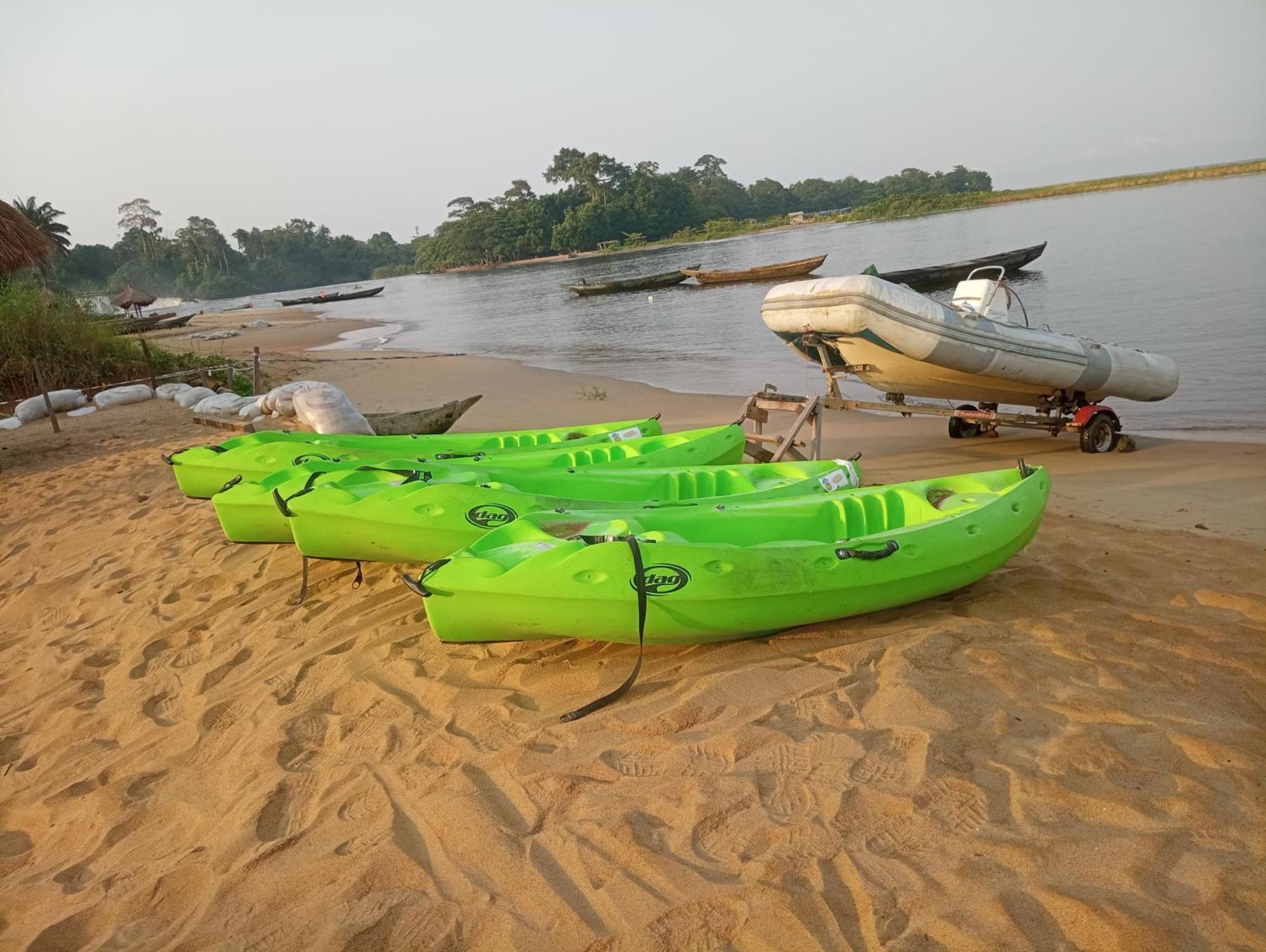 Kribi-Lodge Exterior foto