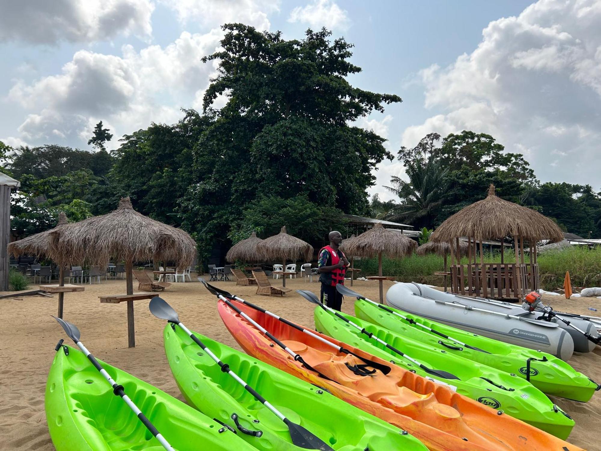 Kribi-Lodge Exterior foto